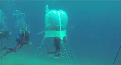 Dự án Vườn Nemo - Trồng rau trong nhà kính dưới đáy biển