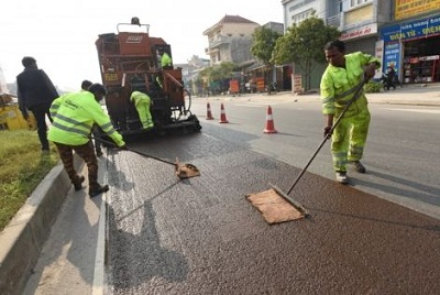 Ứng dụng công nghệ hỗn hợp Microsurfacing trong bảo trì đường bộ