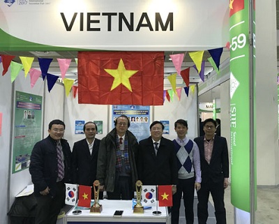 Việt Nam đoạt giải thưởng cao tại Hội chợ triển lãm sáng tạo quốc tế năm 2017 tại Seoul (Hàn Quốc)