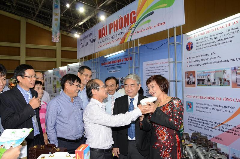 Hải Phòng tham gia Chợ công nghệ Techmart Hà Nội 2013